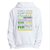 Mardi Gras New Orleans Festive Fun Party Urban Pullover Hoodie