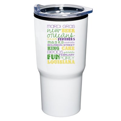Mardi Gras New Orleans Festive Fun Party Tumbler