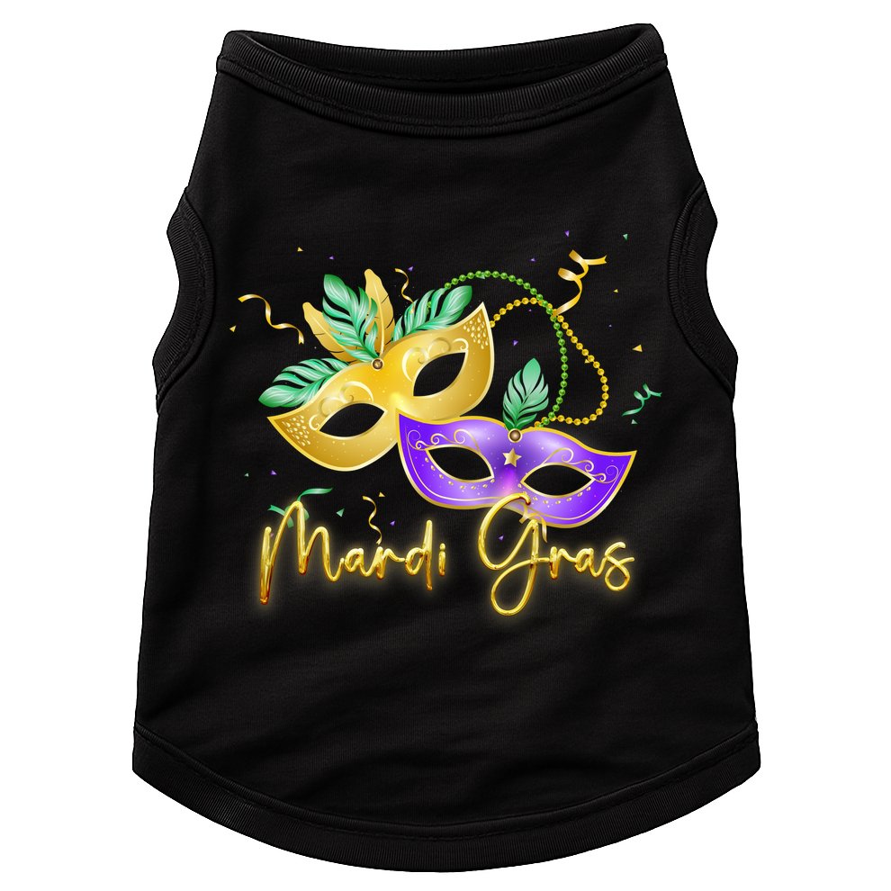 Mari Gras New Orleans Party Doggie Tank
