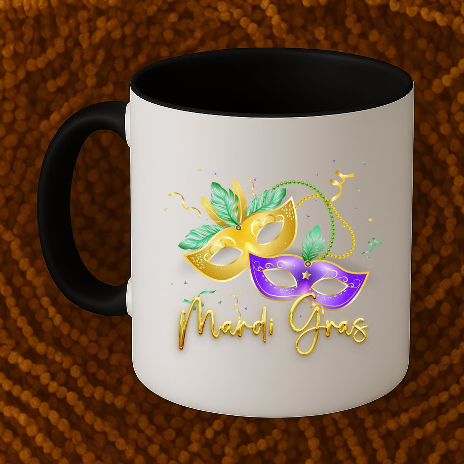 Mari Gras New Orleans Party Mug