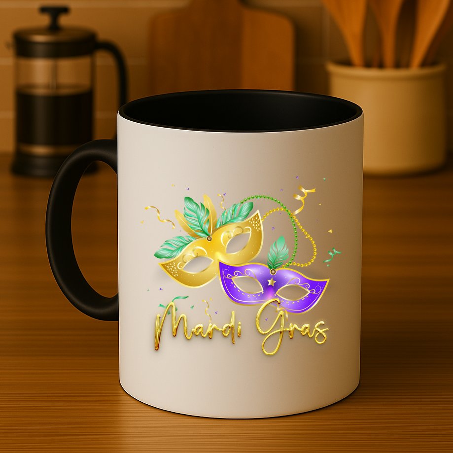 Mari Gras New Orleans Party Mug
