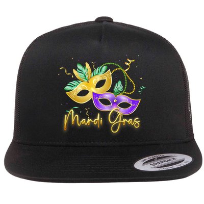 Mari Gras New Orleans Party Flatbill Hat