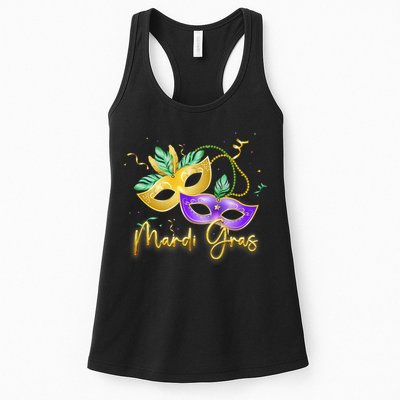 Mari Gras New Orleans Party Womens Tank Top