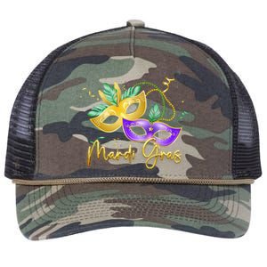 Mari Gras New Orleans Party Retro Rope Trucker Hat Cap