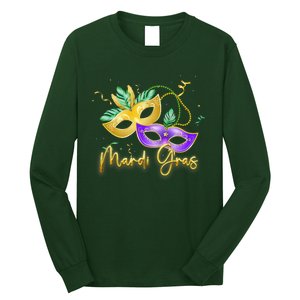 Mari Gras New Orleans Party Long Sleeve Shirt