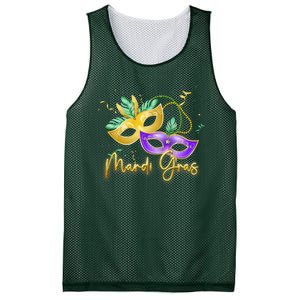 Mari Gras New Orleans Party Mesh Reversible Basketball Jersey Tank