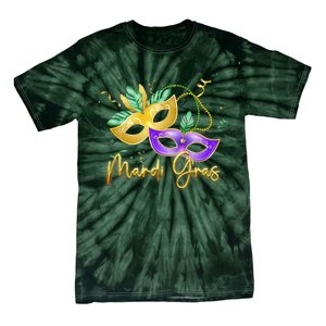 Mari Gras New Orleans Party Tie-Dye T-Shirt