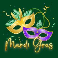 Mari Gras New Orleans Party Visor