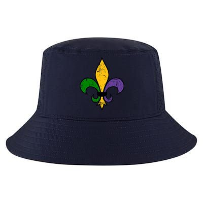 Mardi Gras New Orleans Fleur De Lis Cool Comfort Performance Bucket Hat