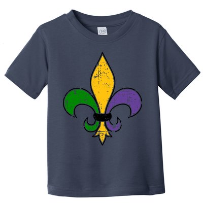 Mardi Gras New Orleans Fleur De Lis Toddler T-Shirt