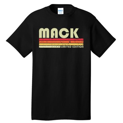 M.A.C.K Gift Name Personalized Funny Retro Vintage Birthday Tall T-Shirt