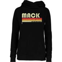 M.A.C.K Gift Name Personalized Funny Retro Vintage Birthday Womens Funnel Neck Pullover Hood