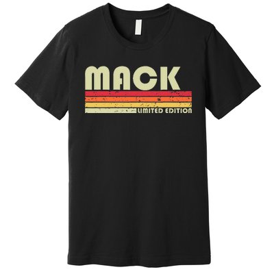 M.A.C.K Gift Name Personalized Funny Retro Vintage Birthday Premium T-Shirt