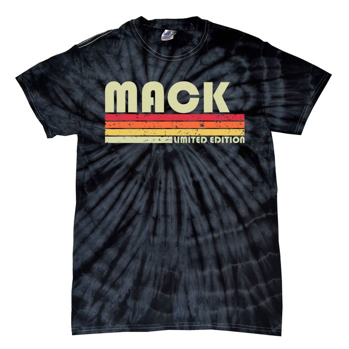 M.A.C.K Gift Name Personalized Funny Retro Vintage Birthday Tie-Dye T-Shirt