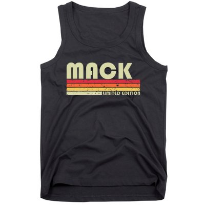 M.A.C.K Gift Name Personalized Funny Retro Vintage Birthday Tank Top