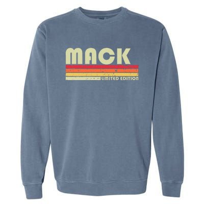 M.A.C.K Gift Name Personalized Funny Retro Vintage Birthday Garment-Dyed Sweatshirt