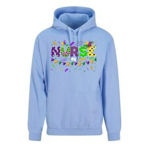 Mardi Gras Nurse Carnival Parade Party Job Occupation Gift Unisex Surf Hoodie