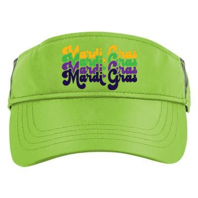 Mardi Gras New Orleans Retro Adult Drive Performance Visor