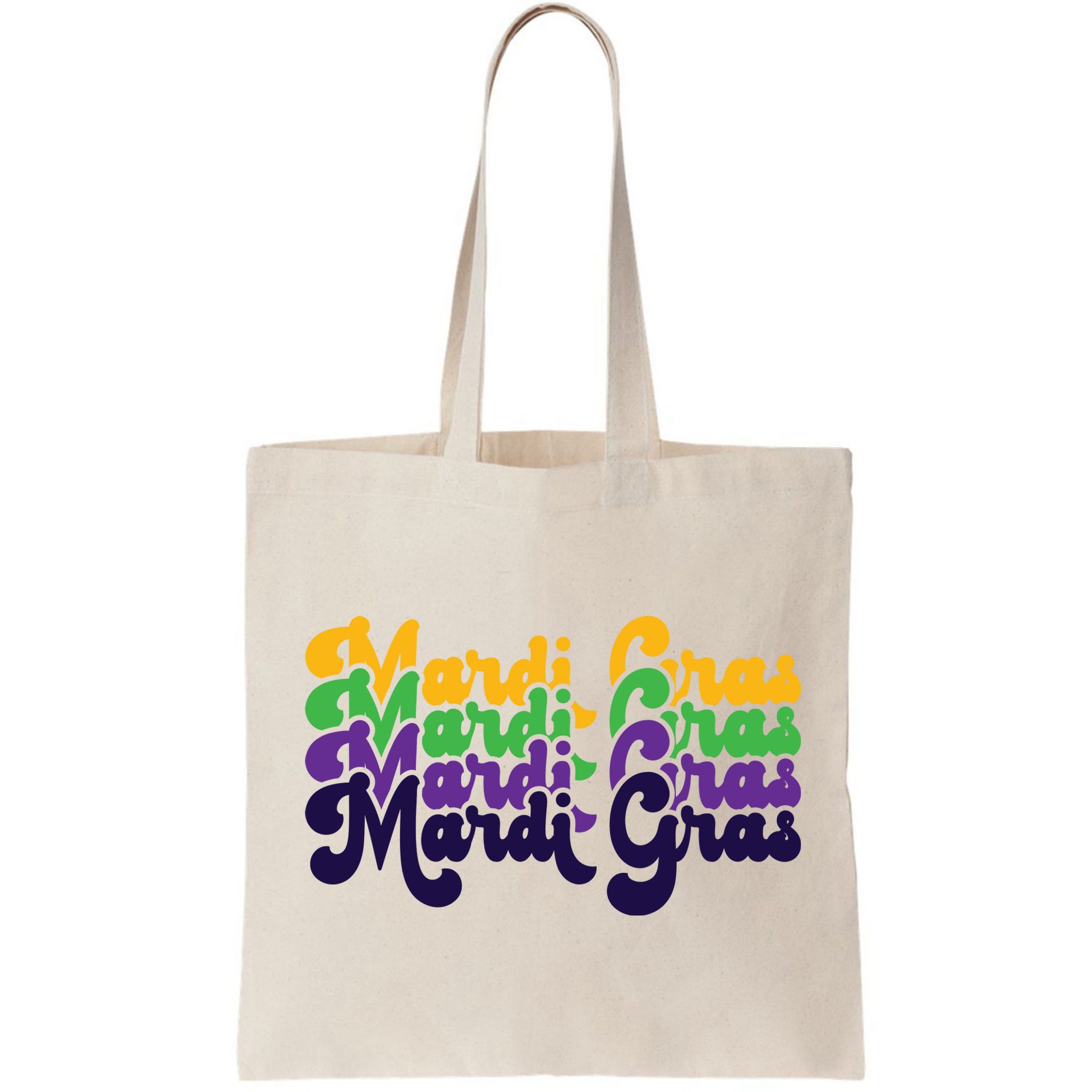 Mardi Gras New Orleans Retro Bag