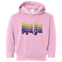 Mardi Gras New Orleans Retro Toddler Hoodie