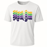 Mardi Gras New Orleans Retro Cooling Performance Crew T-Shirt