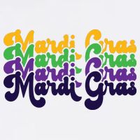 Mardi Gras New Orleans Retro Adult Drive Performance Visor