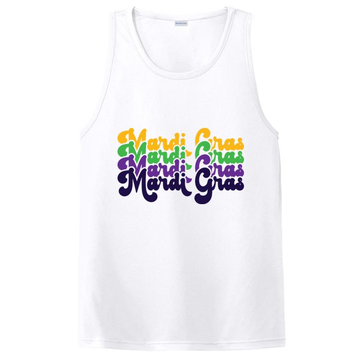 Mardi Gras New Orleans Retro PosiCharge Competitor Tank