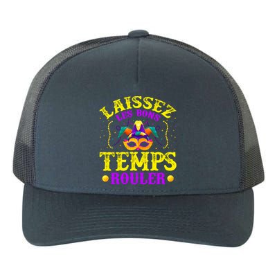 Mardi Gras New Orleans Let The Good Times Roll Yupoong Adult 5-Panel Trucker Hat