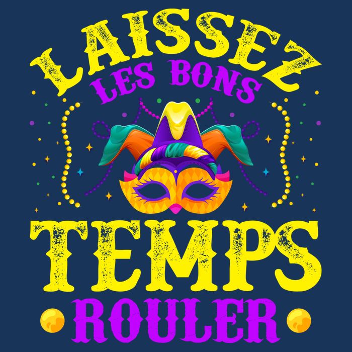 Mardi Gras New Orleans Let The Good Times Roll Cooling Performance Crew T-Shirt
