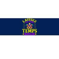 Mardi Gras New Orleans Let The Good Times Roll Bumper Sticker