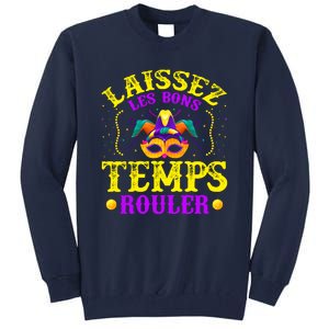 Mardi Gras New Orleans Let The Good Times Roll Tall Sweatshirt