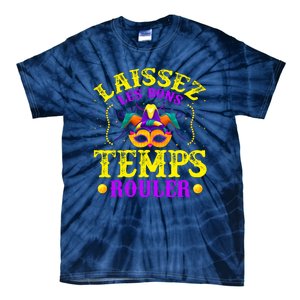 Mardi Gras New Orleans Let The Good Times Roll Tie-Dye T-Shirt