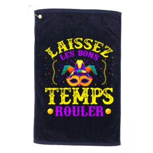 Mardi Gras New Orleans Let The Good Times Roll Platinum Collection Golf Towel