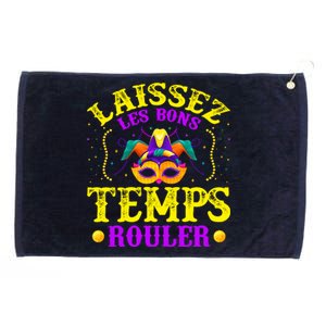 Mardi Gras New Orleans Let The Good Times Roll Grommeted Golf Towel