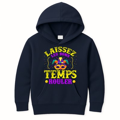 Mardi Gras New Orleans Let The Good Times Roll Kids Hoodie