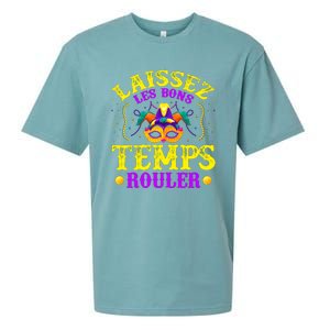 Mardi Gras New Orleans Let The Good Times Roll Sueded Cloud Jersey T-Shirt