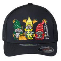 Mexican Gnomes Nurse Cinco De Mayo Nurse Scrub Flexfit Unipanel Trucker Cap