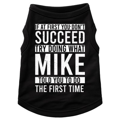Mike Gifts Name Personalized Birthday Presents Funny Mike Doggie Tank
