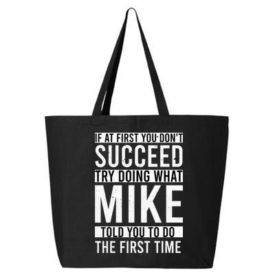 Mike Gifts Name Personalized Birthday Presents Funny Mike 25L Jumbo Tote