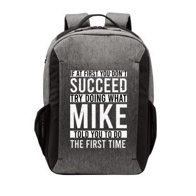Mike Gifts Name Personalized Birthday Presents Funny Mike Vector Backpack