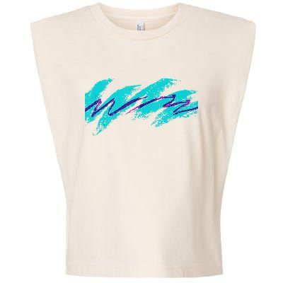 Millennials Geometric Nostalgia 90s Garment-Dyed Women's Muscle Tee