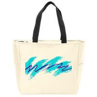Millennials Geometric Nostalgia 90s Zip Tote Bag