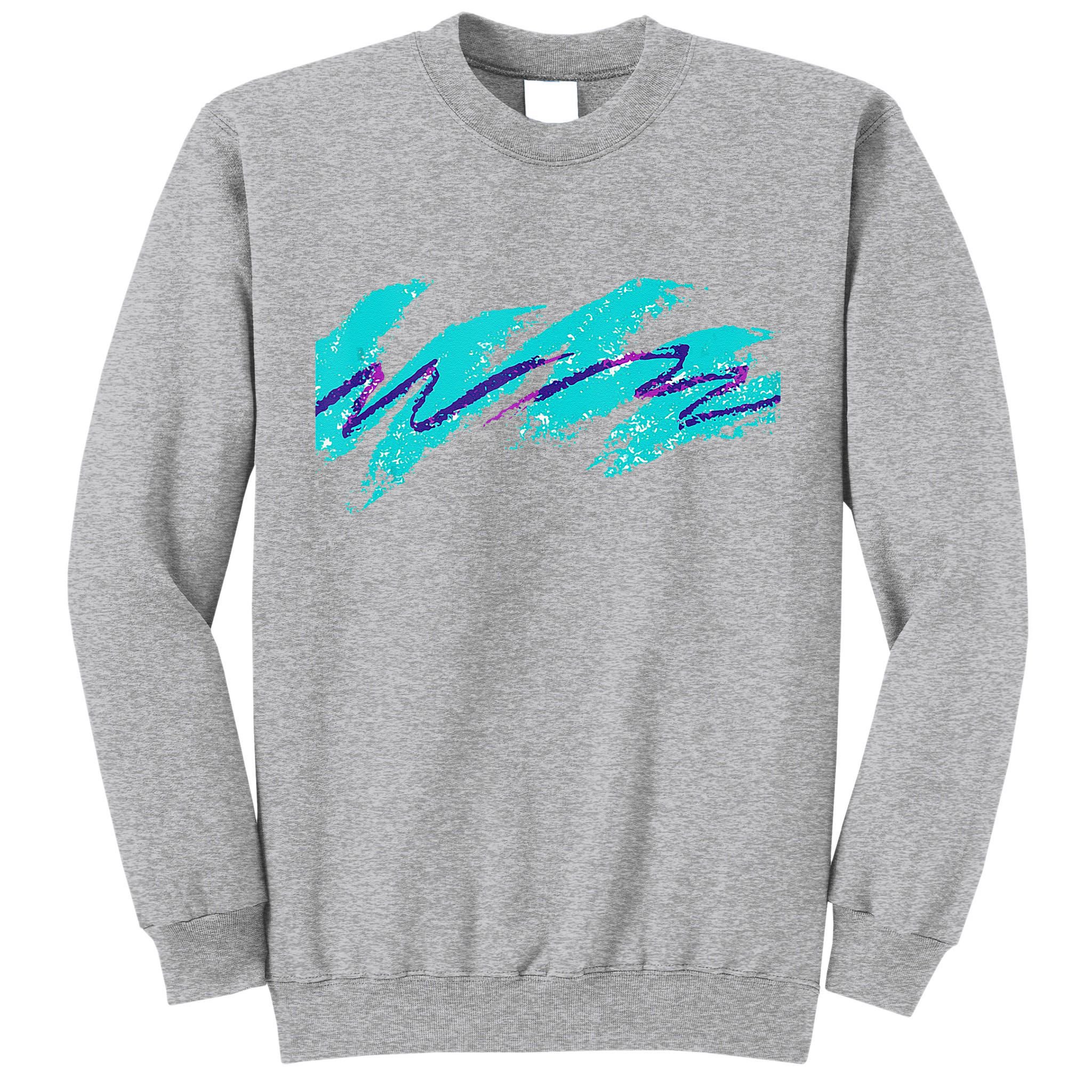Millennials Geometric Nostalgia 90s Tall Sweatshirt