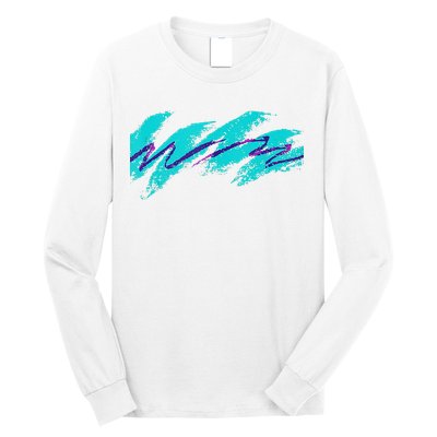 Millennials Geometric Nostalgia 90s Long Sleeve Shirt