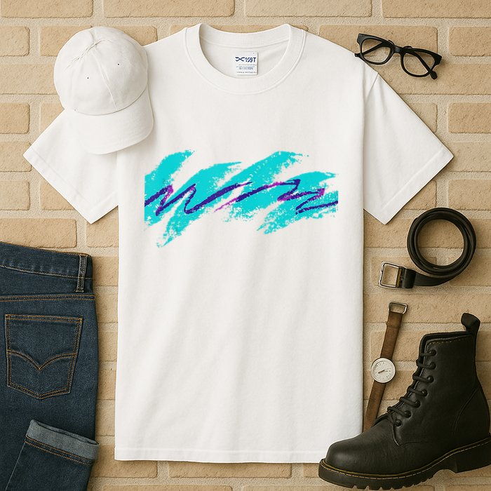Millennials Geometric Nostalgia 90s Tall T-Shirt