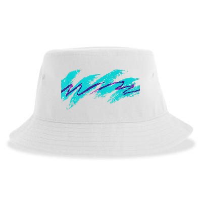 Millennials Geometric Nostalgia 90s Sustainable Bucket Hat