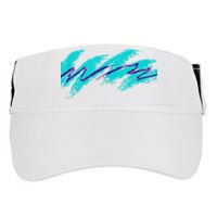 Millennials Geometric Nostalgia 90s Adult Drive Performance Visor