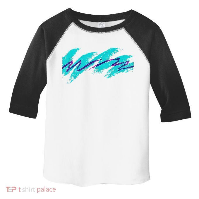Millennials Geometric Nostalgia 90s Toddler Fine Jersey T-Shirt