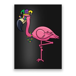 Mardi Gras New Orleans Flamingo Tall Poster