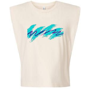 Millennials Geometric Nostalgia 90s Garment-Dyed Women's Muscle Tee